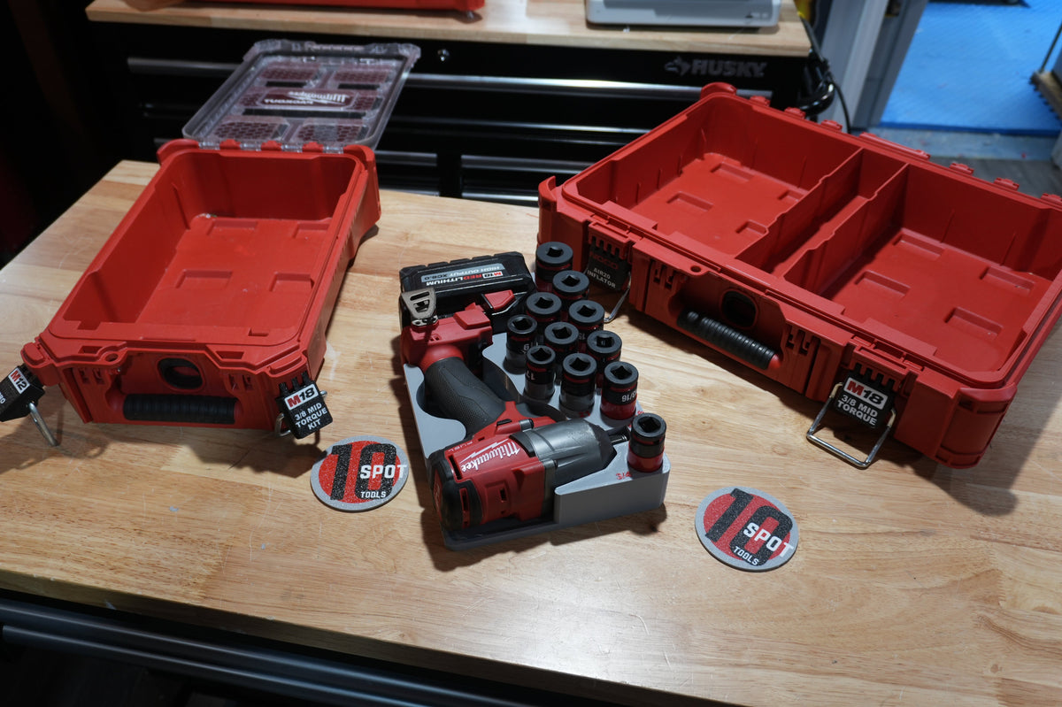 Packout Insert For M18 1/2" Mid-Torque Impact Wrench and Lug Nut Sockets (HWASH-2861)