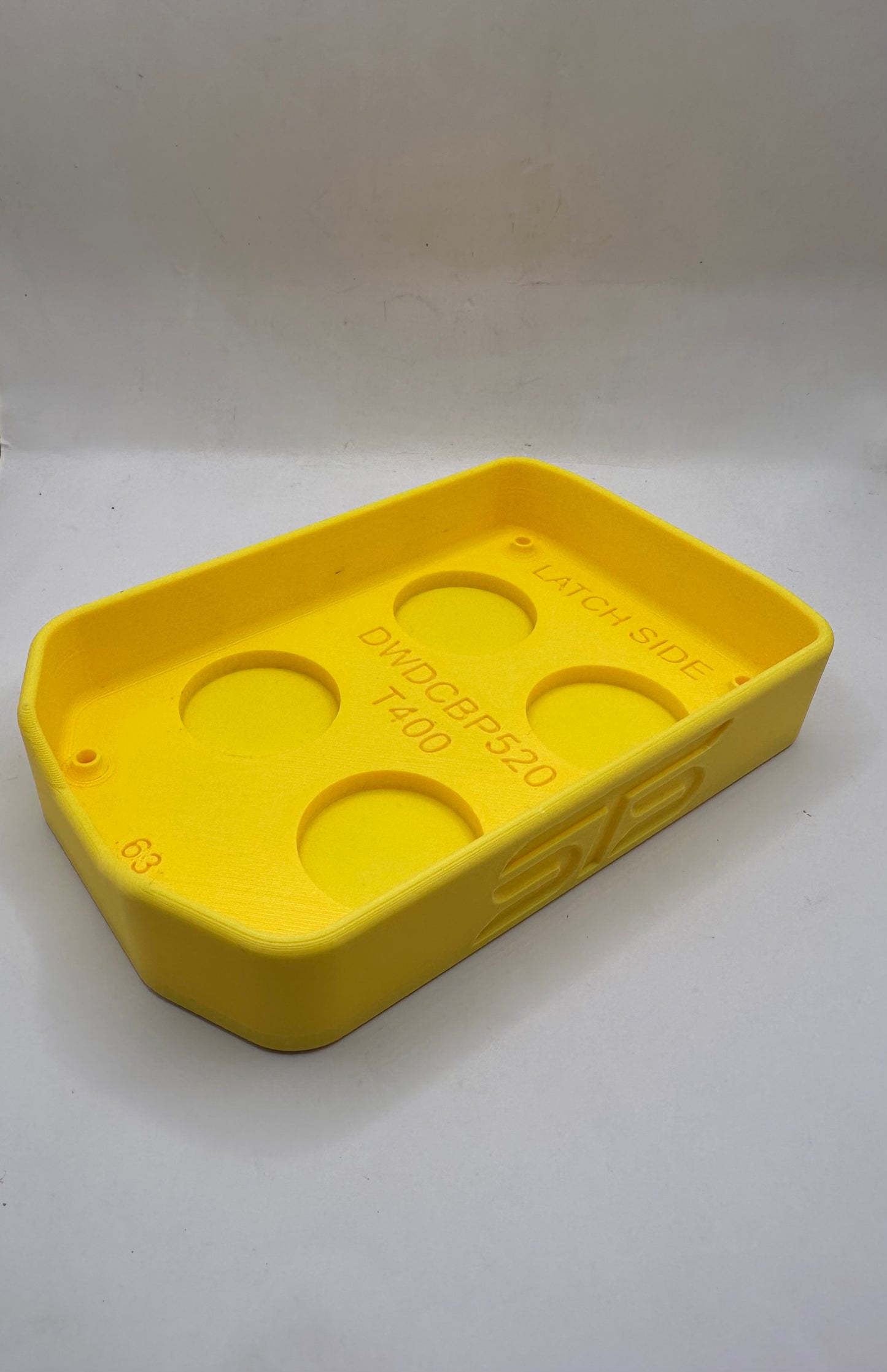 STS Auto Design DWDCBP520 - Dewalt 20V 5.0Ah Powerstack Magnetic Battery Cover