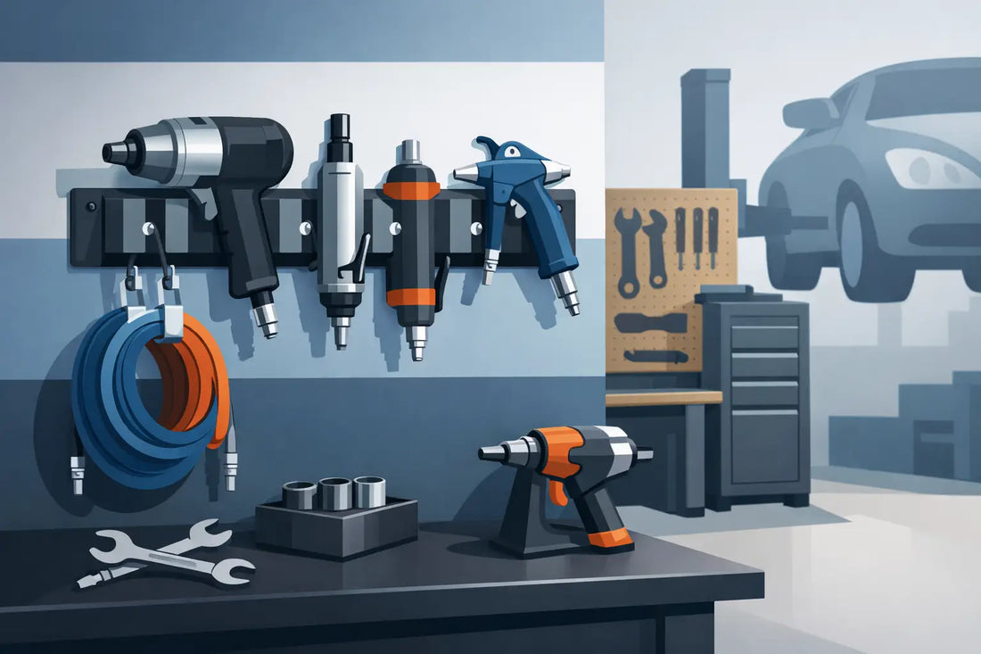 Air Tool Holder Mounts That Clean Up Your Bay