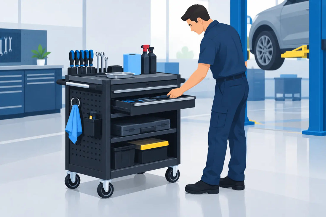 Technician Cart Essentials That Save Shop Time