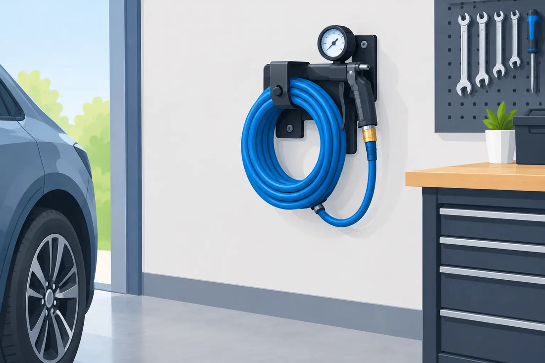 Inflator Wall Mount Bracket for Better Workflow