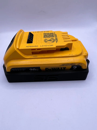 STS Auto Design DCB201 – Dewalt 20V 2.0Ah (DCB201/DCB203) Magnetic Battery Cover