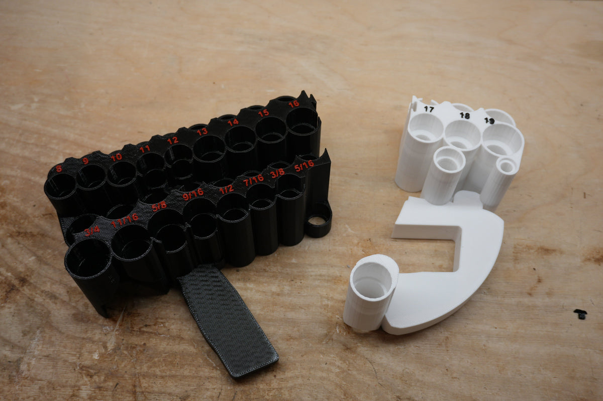 Packout Insert Upgrade Kit For M12 Sub-Compact 3/8" Impact Wrench + 43-piece Impact Socket Set (SWASH sub HS)