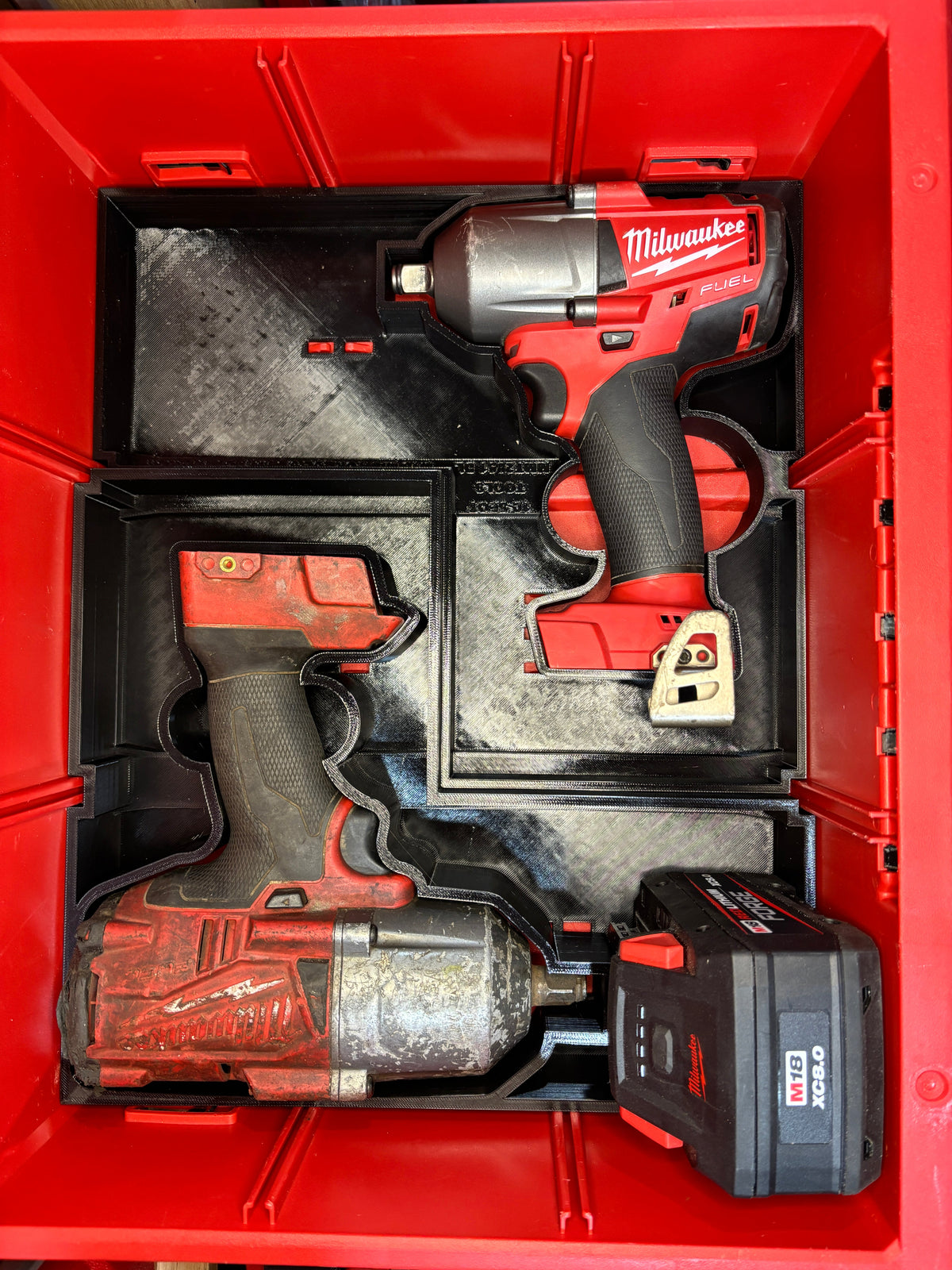 Insert for M18 FUEL 1/2" High Torque Impact Wrench 2767 for 2-Drawer Packout (MHT2767 D)
