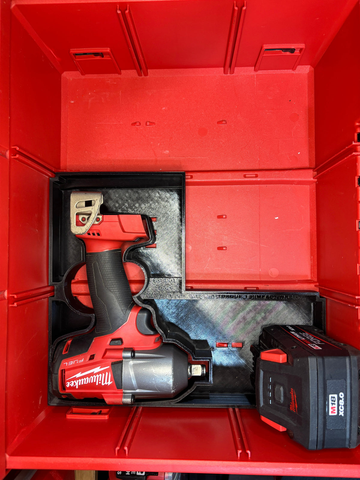 Insert for M18 FUEL 3/8" Mid Torque Impact Wrench 2861 for Packout Drawers (MMT2861 D)