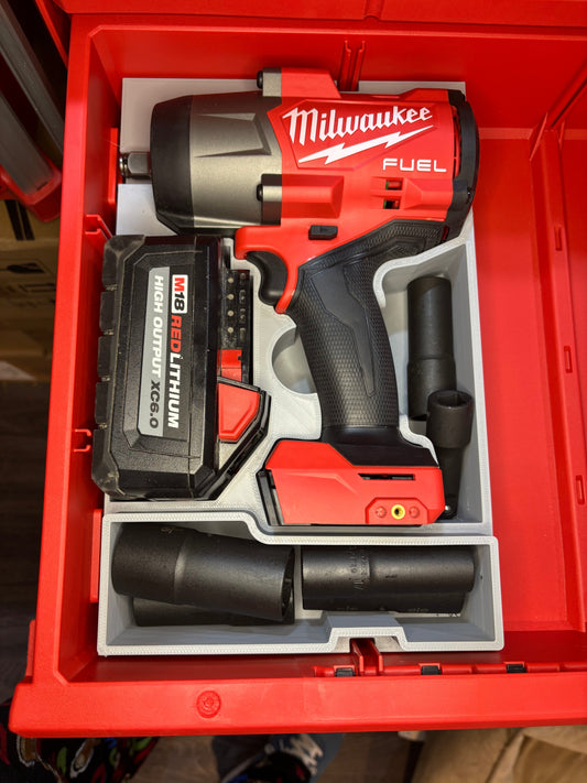 Packout Drawer Insert for M18 1/2" High-Torque Impact Wrench 2967 (MHT D)