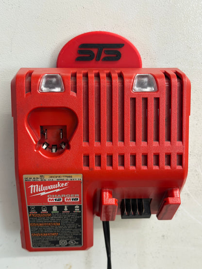 STS Auto Design MW1218 – Milwaukee M12/M18 Battery Charger Magnetic Holder