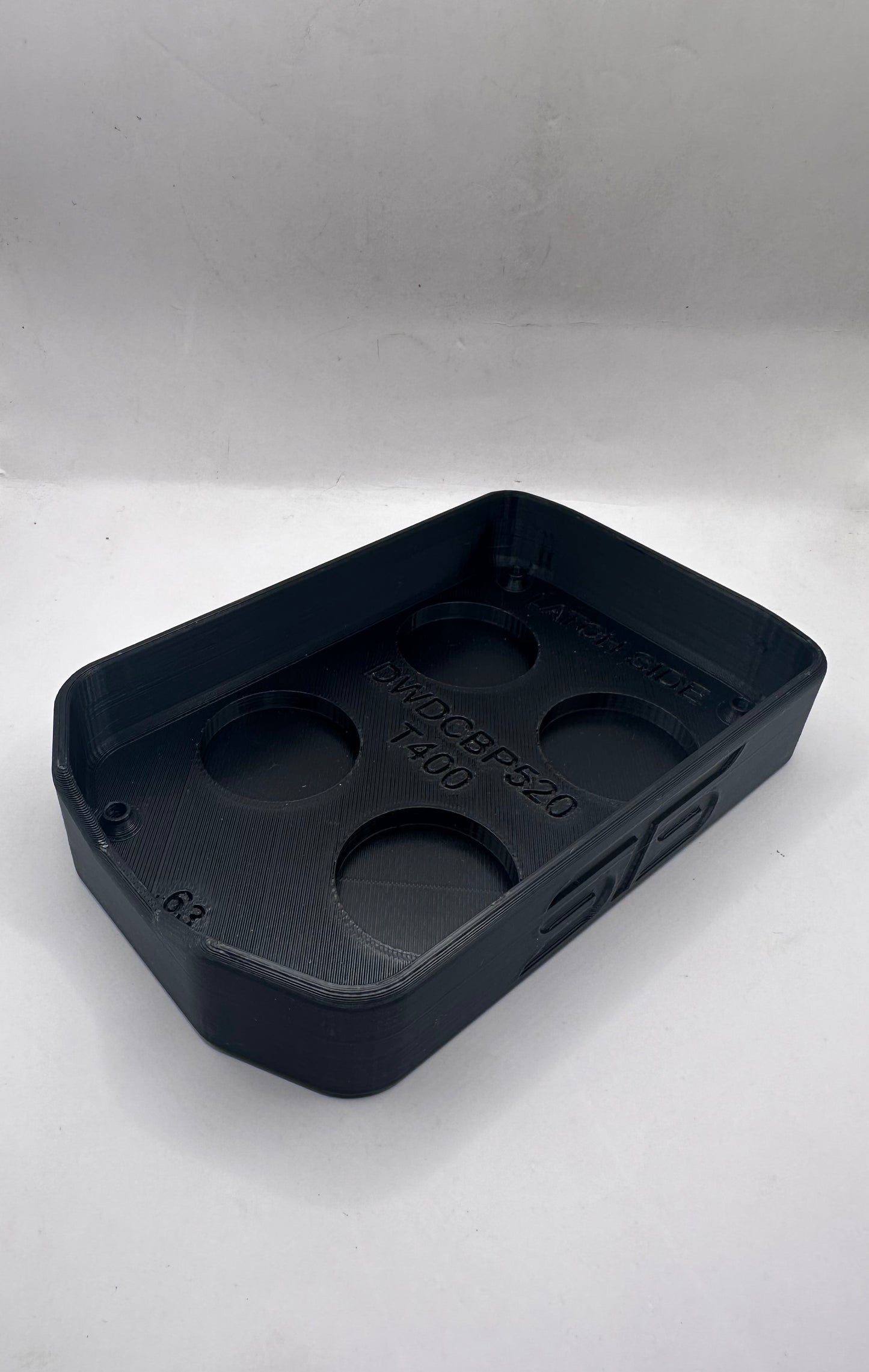 STS Auto Design DWDCBP520 - Dewalt 20V 5.0Ah Powerstack Magnetic Battery Cover
