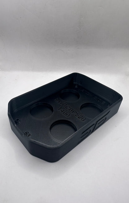 STS Auto Design DWDCBP520 - Dewalt 20V 5.0Ah Powerstack Magnetic Battery Cover