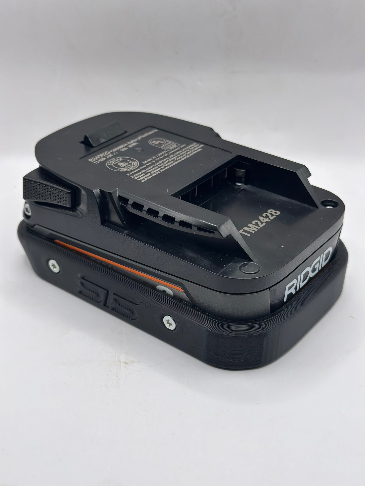 STS Auto Design RG1820 - Ridgid Magnetic Battery Cover