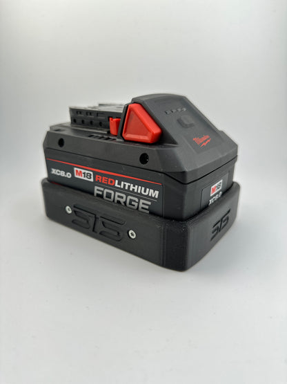 STS Auto Design MW1880F – Milwaukee M18 Forge 8.0 Magnetic Battery Cover