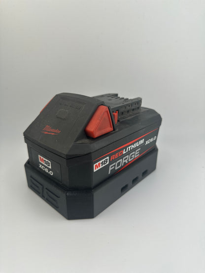 STS Auto Design MW1860F - Milwaukee Style Forge 6.0 Magnetic Battery Cover