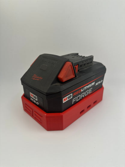STS Auto Design MW1860F - Milwaukee Style Forge 6.0 Magnetic Battery Cover