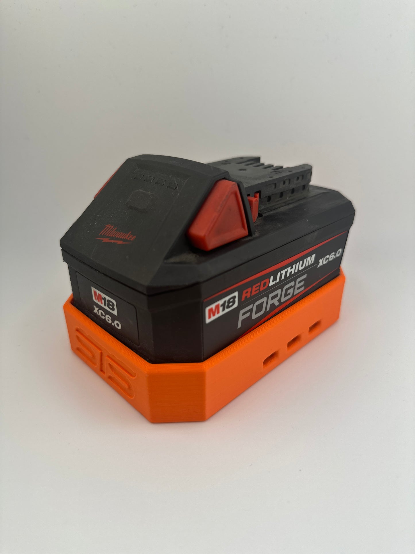 STS Auto Design MW1860F - Milwaukee Style Forge 6.0 Magnetic Battery Cover
