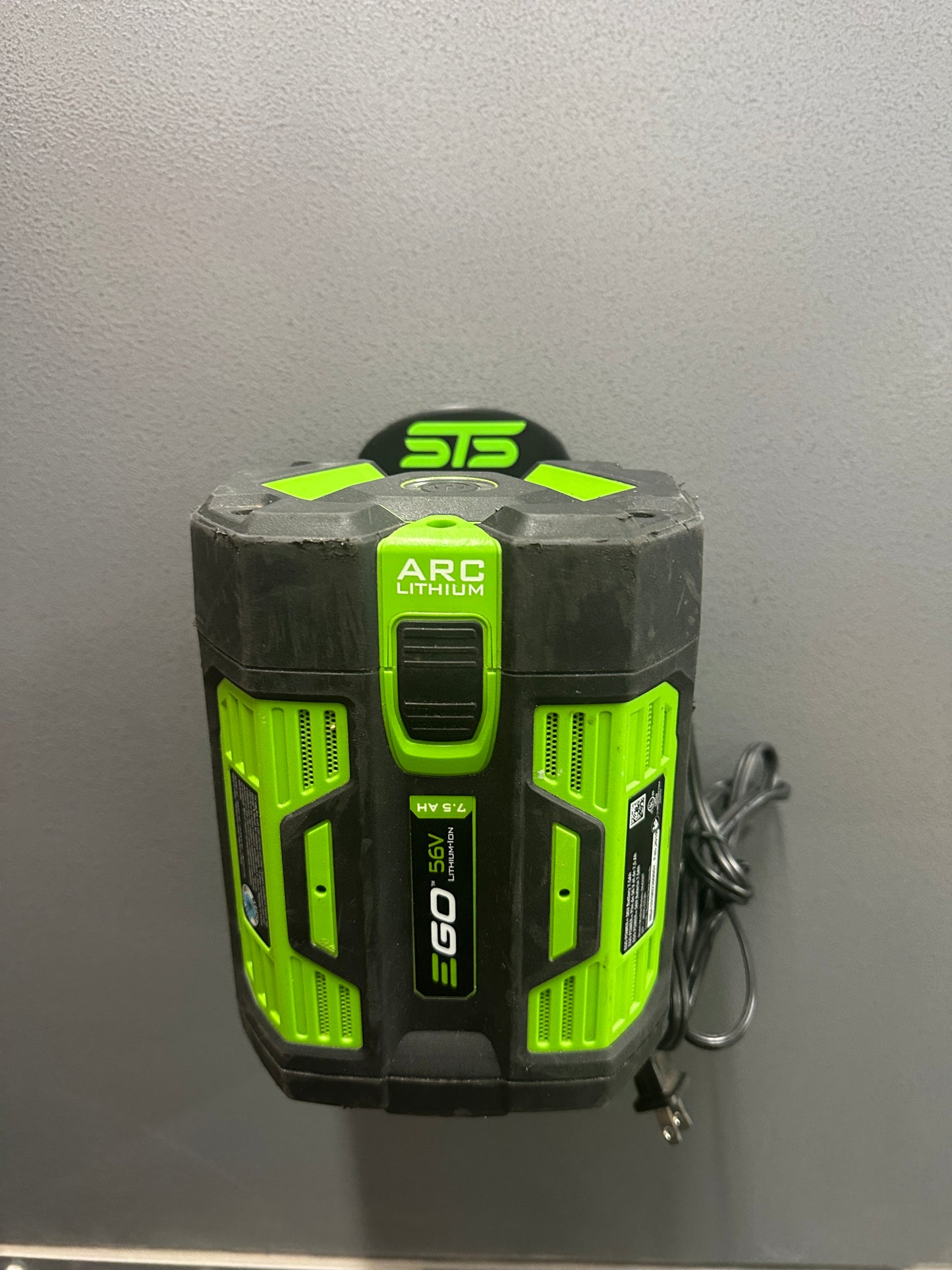 STS Auto Design EGCH2100 - Magnetic Charger Mount For EGO 56V Battery Charger