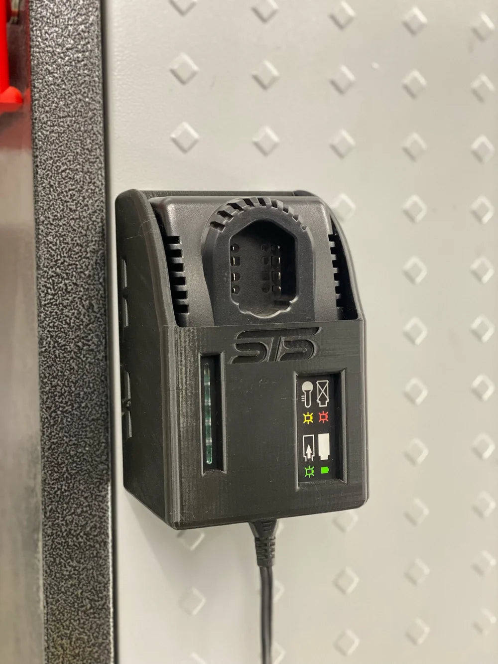 STS Auto Design Tools SN144CH – Magnetic Charger Holder for Snap-On 14.4V Battery Charger