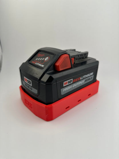 STS Auto Design MW1868HOT – Flexible Milwaukee M18 Hi Output 6.0Ah/8.0Ah Magnetic Battery Cover